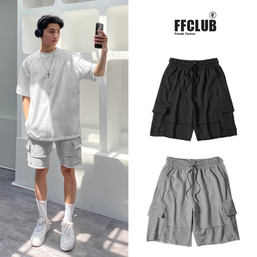 QUẦN FF RIPPED LINE SHORT PANTS