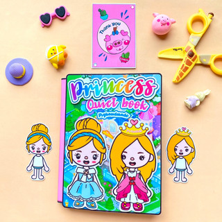 Lâu đài công chúa Cinderella vs Aurora - Búp bê Tocaboca- Toca Life world
