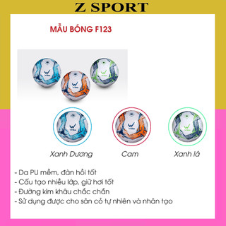 Quả bóng đá Wika F223 F123 da PU mềm hàng chính hãng Wika