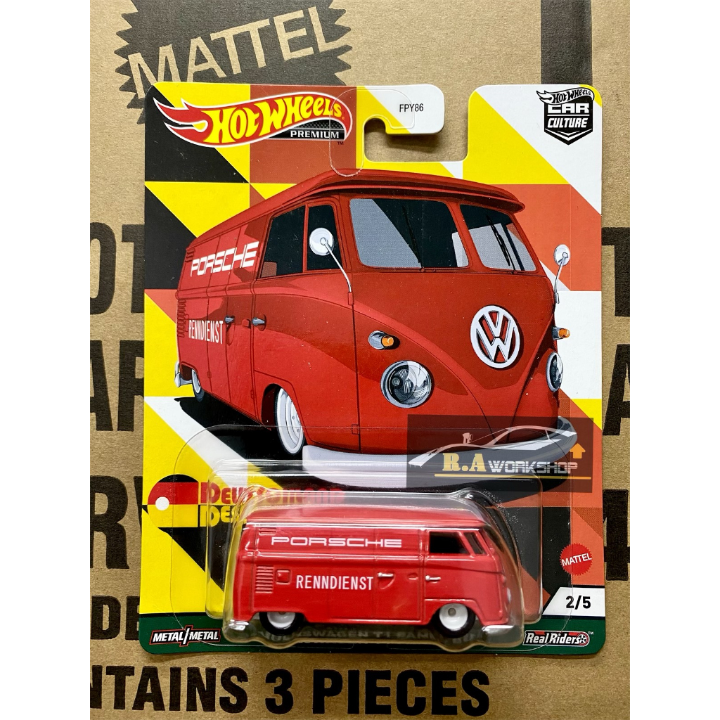 Hot Wheels Chính Hãng Mẫu Xe Premium Volkswagen T1 Panel Bus Shopee Việt Nam 9998