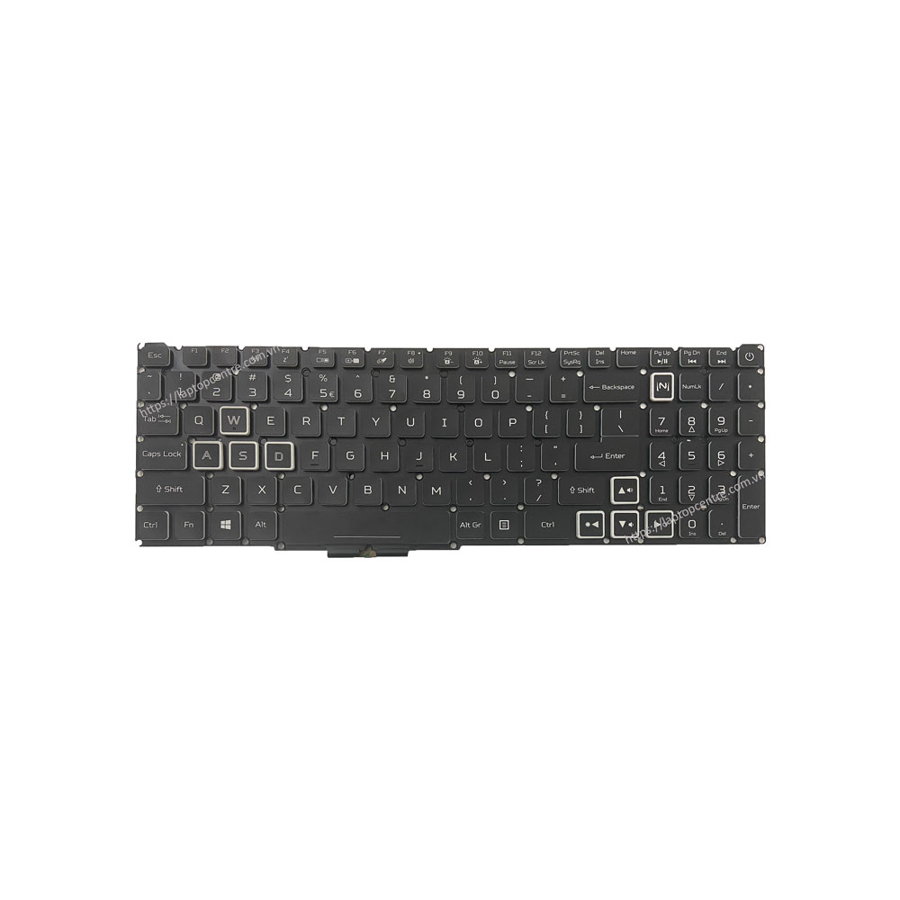 Tastiera Retroilluminata Bianca Per Acer Nitro AN515-56/57/58 AN517-41/54 – Layout QWERTY