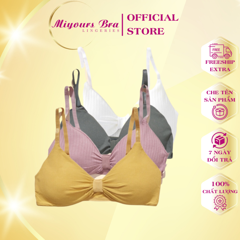 Áo Lót Bra Nữ Cotton Miyours Fashion & More AL506 đệm ngực mềm mịn