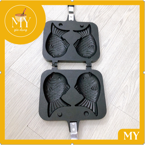 Khuôn Làm Bánh Cá Nướng Taiyaki Nhật Bản ( Dragon )Chống Dính Cao Cấp Size 34x18x15cm