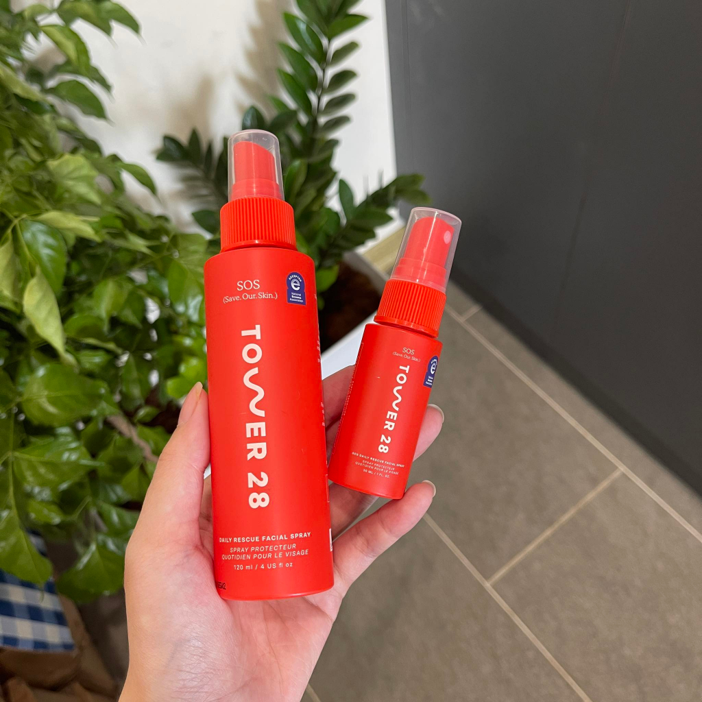 Xịt khoáng Tower 28 SOS Daily Rescue Facial Spray 30ml 120ml Shopee Việt Nam
