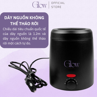 Combo Nồi Nấu Sáp Pro Mini 200 GLOWWAXING + 100gr Sáp Dừa Xanh + Mỡ Trăn Nstore Tiện Lợi
