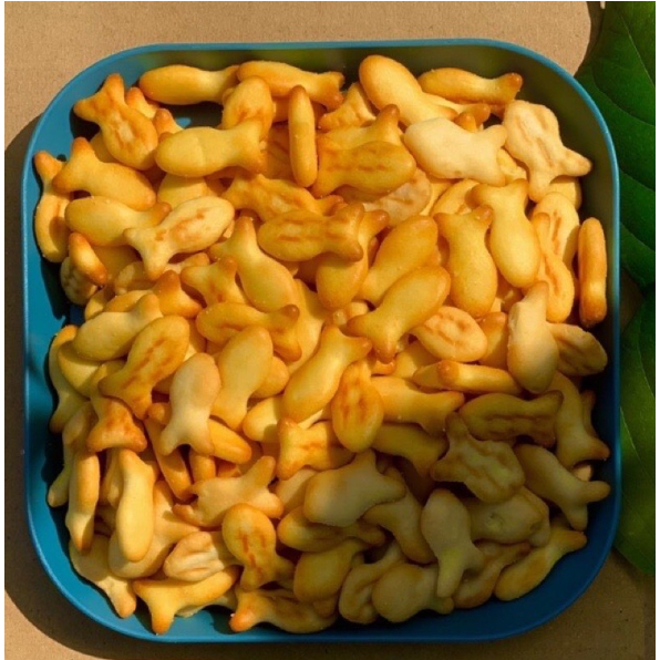 200g Bánh qui bơ sữa hình con cá dễ thương các bé đều mê