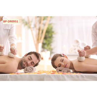 Tranh Lụa Dán Tường Spa Trang Trí Quán Spa / Chăm Sóc Da Mặt / Massa Làm Đẹp / Gội Đầu Dưỡng Sinh