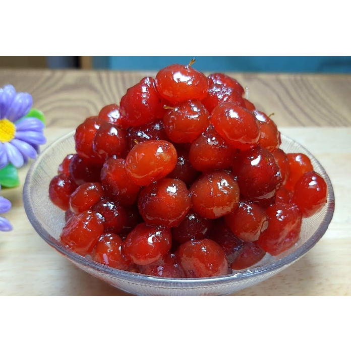 Túi 500g Mứt chùm ruột rim đường vị ngọt xuất sắc