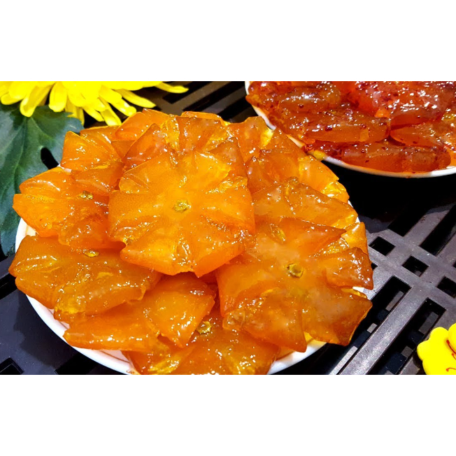 1KG Mứt tắc ép nguyên trái dùng pha nước, làm mứt