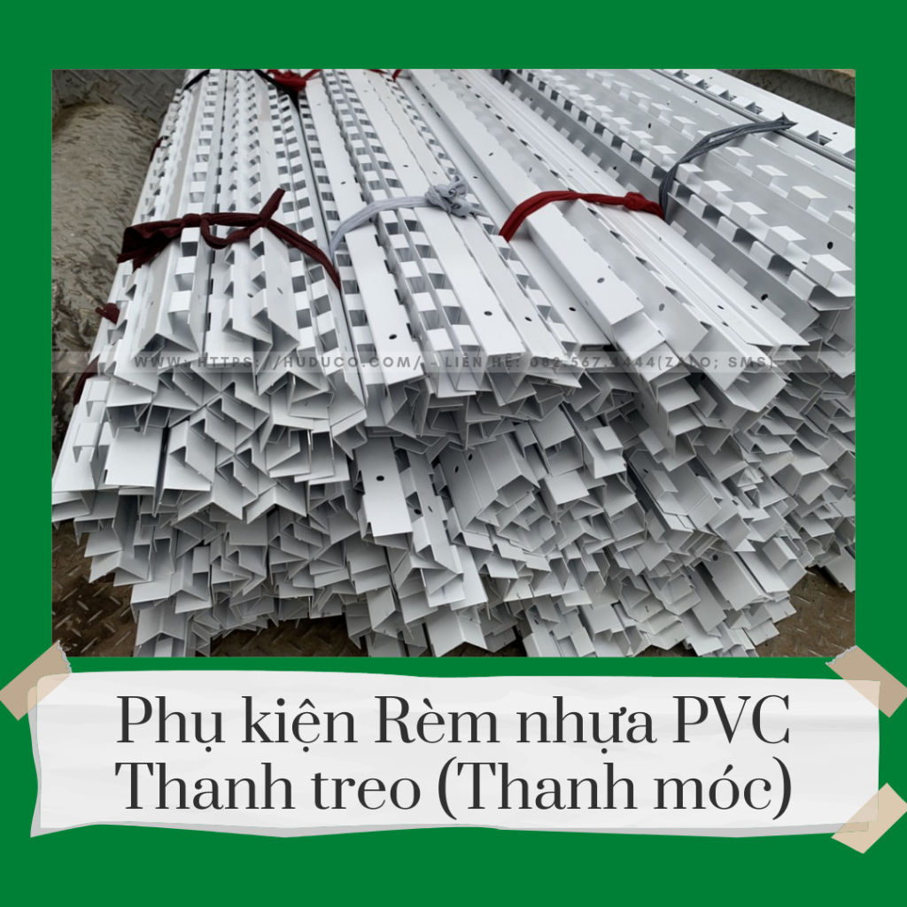 Thanh treo Thanh móc rèm nhựa PVC ngăn lạnh - Phụ kiện rèm nhựa giá rẻ ...