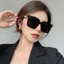 Kính râm mát nữ nam mắt kính không độ chống UV400 tia bức xạ phong cách Hàn Quốc thời trang cao cấp đẹp giá rẻ ABICA 256