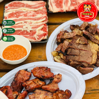 Muối ớt xanh - Muối ớt đỏ TIGER FOOD Muối ớt hiểm chanh nhà làm - nước chấm hải sản hay thịt nướng SIÊU NGON