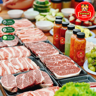 Muối ớt xanh - Muối ớt đỏ TIGER FOOD Muối ớt hiểm chanh nhà làm - nước chấm hải sản hay thịt nướng SIÊU NGON