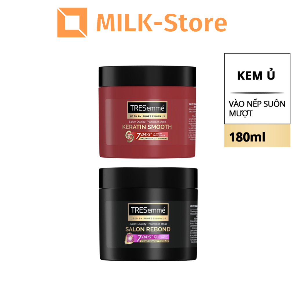Kem Ủ TRESemmé Đẹp Chuẩn Salon Cho Tóc Vào Nếp Suôn Muột, Giảm Gãy Rụng 180ml