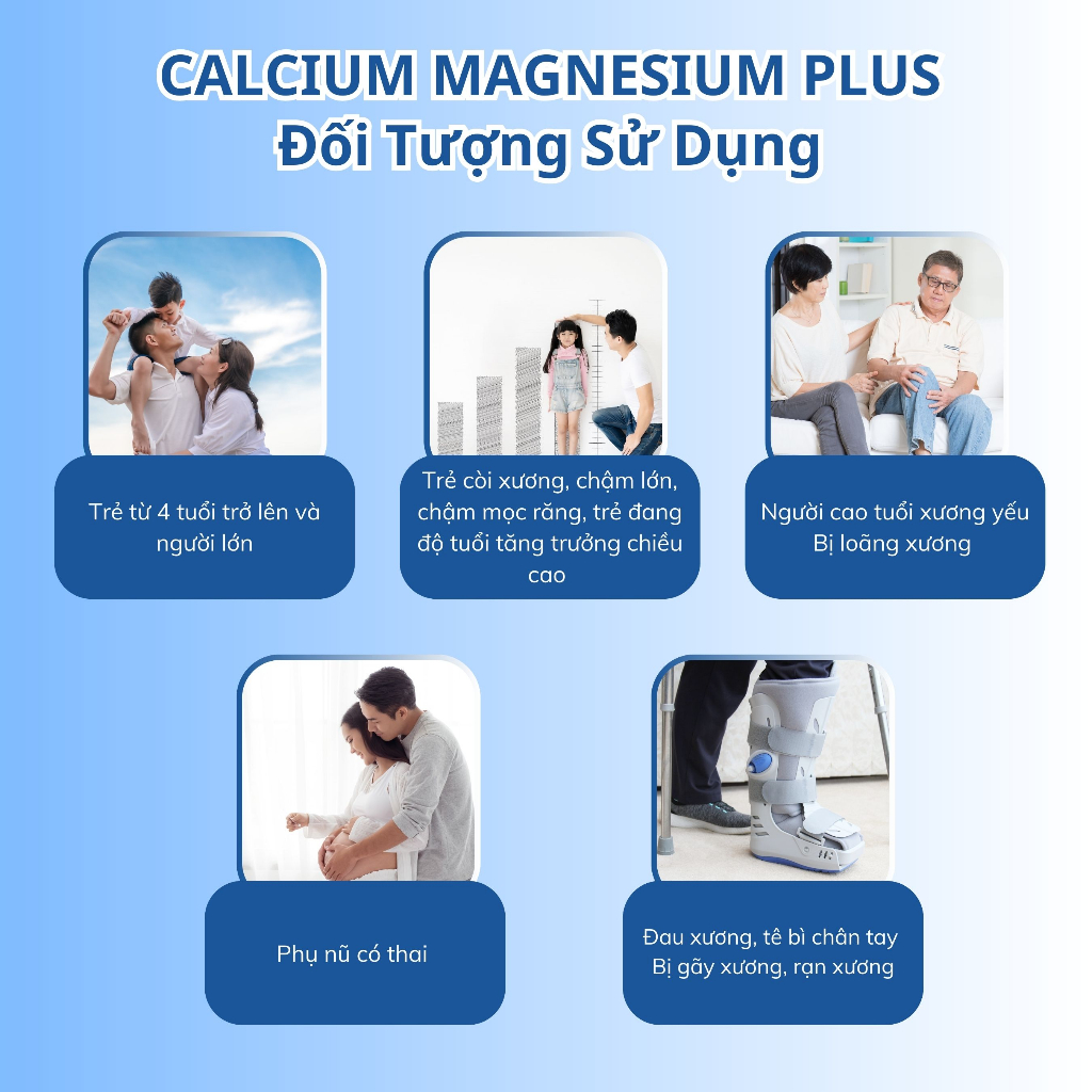 Ảnh COMBO 2 Hộp NUTRIONELIFE Calcium Magnesium Plus Giúp Xương Chắc Khỏe, Cải Thiện Chiều Cao, Phòng Loãng Xương 30 Viên/Hộp 4