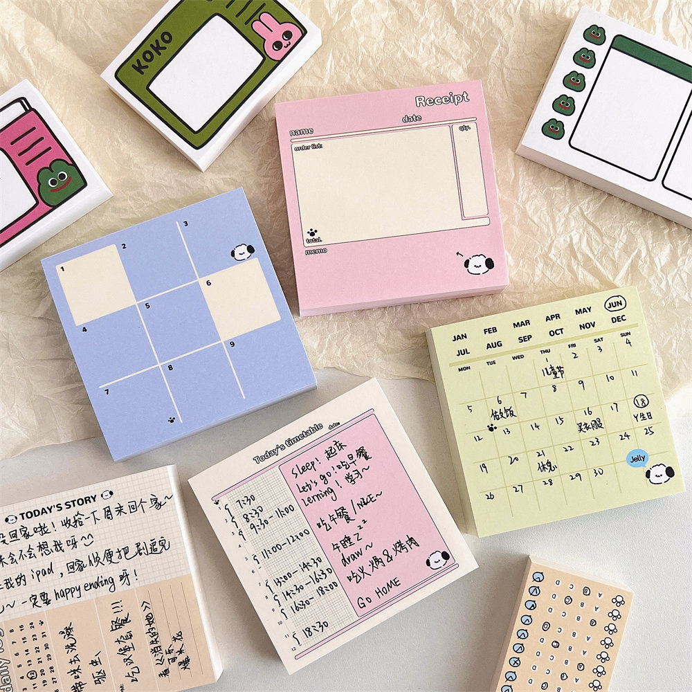 Set 100 Tờ Giấy Ghi Chú Answer Sheet, Tệp Giấy Note Lên Kế Hoạch Giấy ...