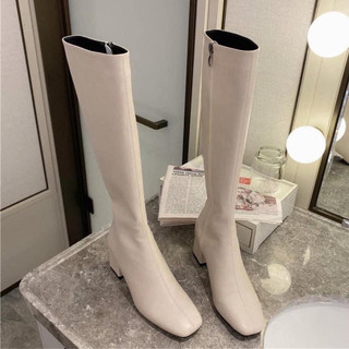 ( Còn sẵn 35,36 )Boot Vuông 5P Cổ Cao Hàng Nhập Xịn Loại 1 (B584 B583)