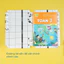 Decal Bọc SGK Cải Cách CLASSMATE, Decal Dán SGK Tiếng Anh, Bọc Vở Ô Li Nhựa Trong Dẻo Bền Chống Thấm Nước