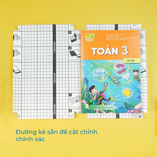 Decal Bọc SGK Cải Cách CLASSMATE, Decal Bọc Vở Ô ly SGK Tiếng Anh Chất Liệu Nhựa Trong, Dẻo, Bền, Chống Thấm Nước