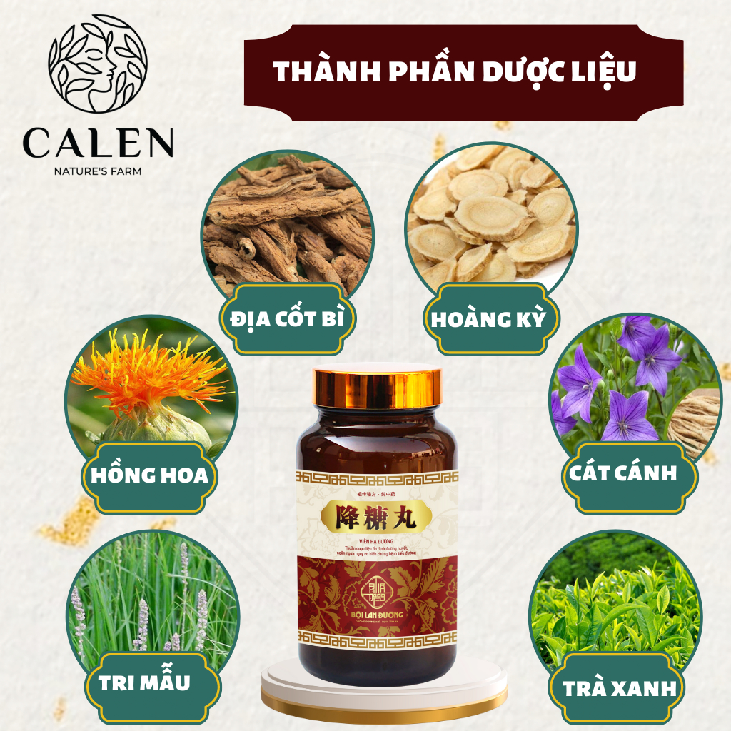 [Tiểu đường lâu năm] Viên hạ đường Trung Y  gia tộc Đồng Nhân Đường Trung Hoa chuyên khoa tiểu đường phụ trách sản phẩm