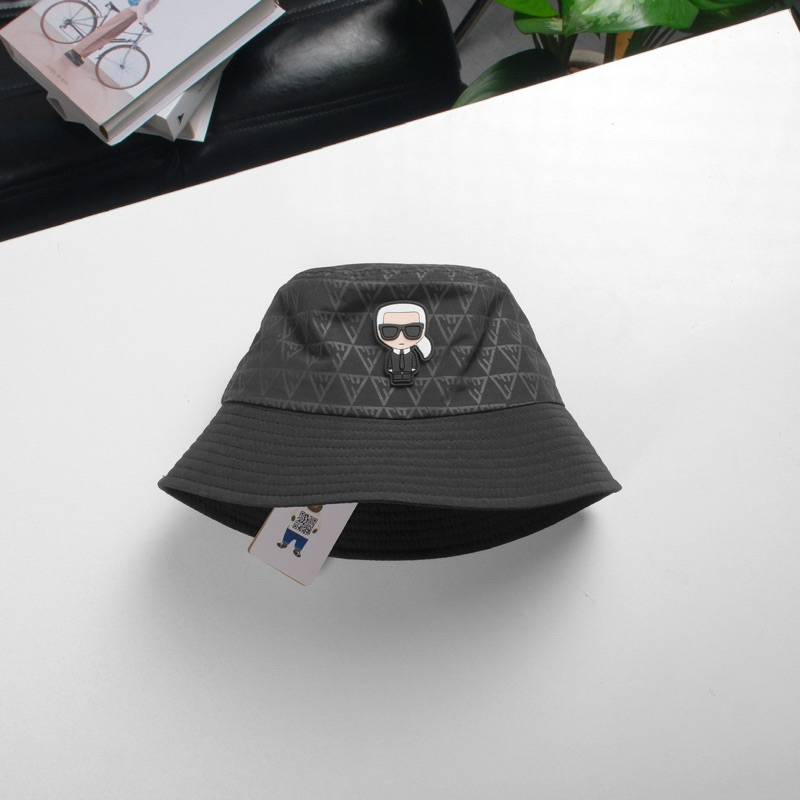 Mũ Nón bucket Meowist cao cấp, nón bucket logo vành tròn cụp vải kaki form unisex Colmeo
