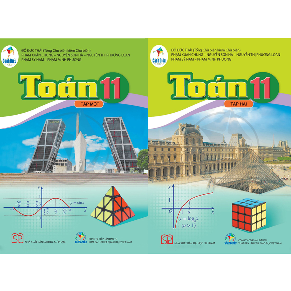 Sách - Combo Toán lớp 11 Sách Giáo Khoa 2 Tập Kèm Set Thời Khoá Biểu Và ...