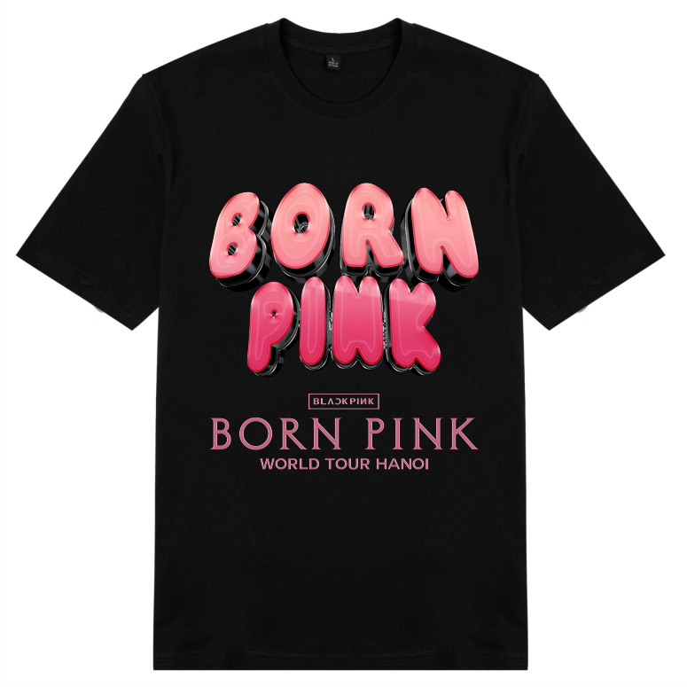[VẢI 250 GSM] Áo BlackPink Thun Cao Cấp Unim Store 100% Cotton In Chữ Lisa Jennie Rose Jisoo - AP101