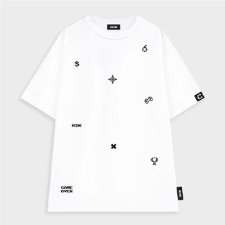 Áo Thun Local Brand Unisex LUCID GameOver Nam Nữ Tay Lỡ From Rộng Chất Cotton