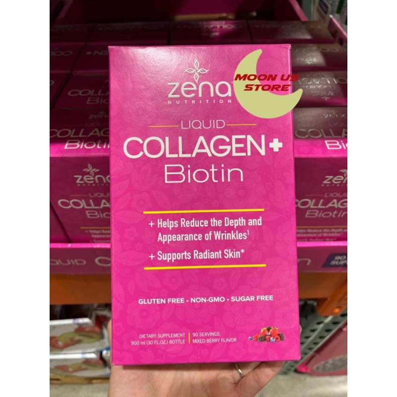 (Chuẩn Mỹ BAY AIR )COLLAGEN DẠNG NƯỚC ZENA NUTRITION LIQUID COLLAGEN