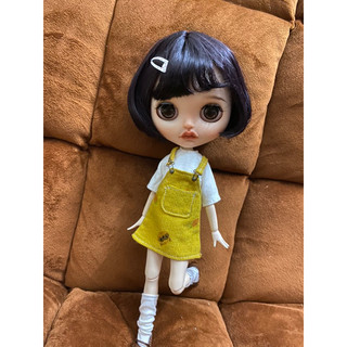 Set yếm váy vàng size xinyi,blythe