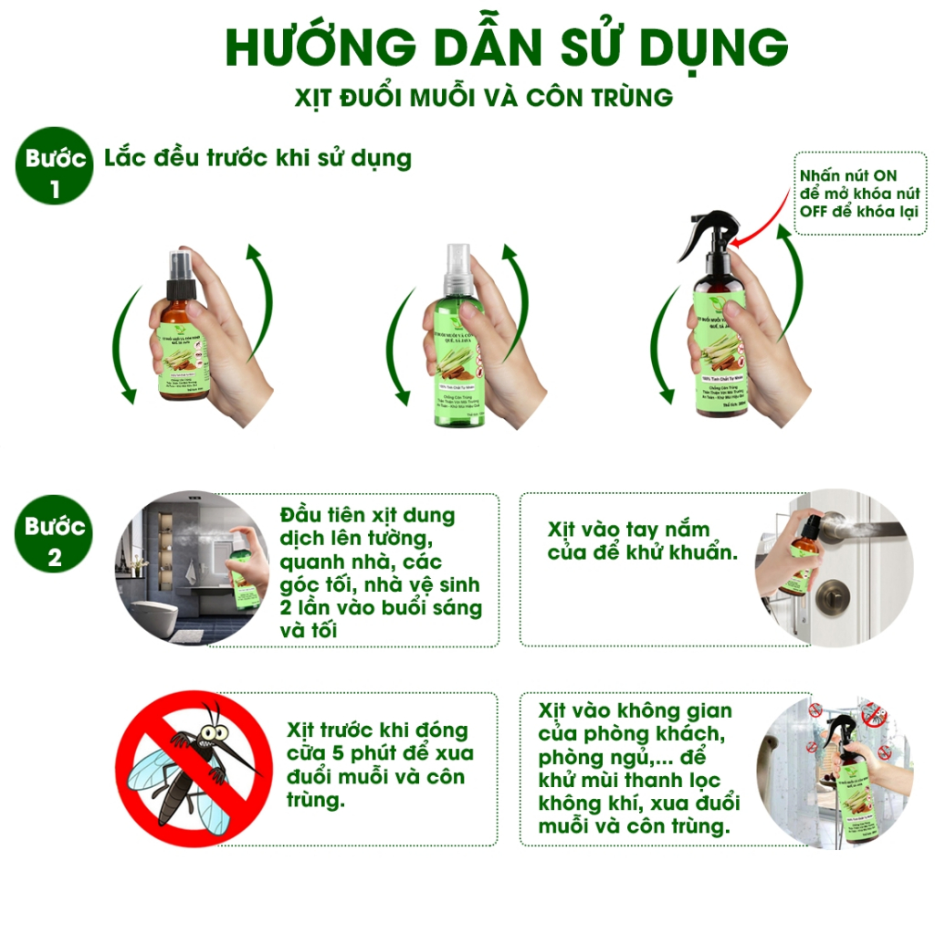 Ảnh Xịt Đuổi Muỗi Và Côn Trùng TAMAS 500ml. 2