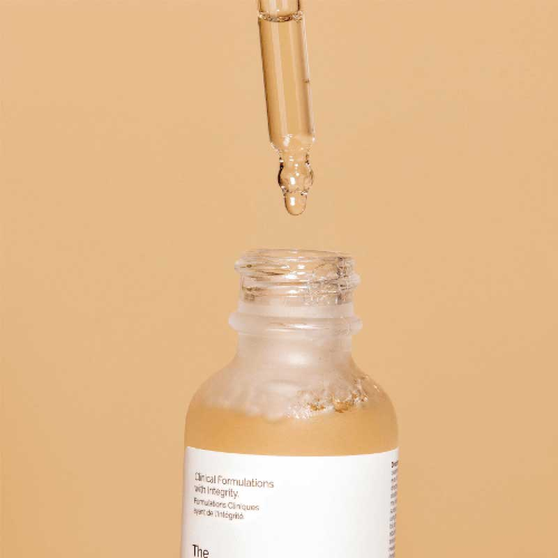 Serum tẩy tế bào chết sáng da, mờ thâm Lactic Acid 5%  + HA 30ml-The Ordinary