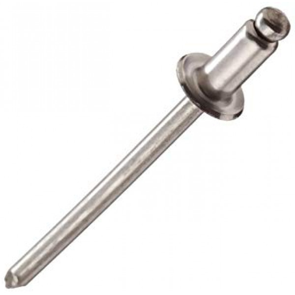 Rive đinh rút, Rivet Inox 304 Phi OD 3.2 mm đến OD 4.8 mm, Đủ chiều dài ...