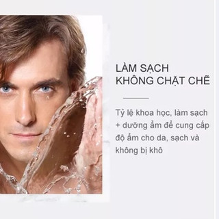 Sữa rửa mặt MAN 100g mặt cao cấp than bùn thiên nhiên giúp da trắng sáng dành cho da dầu 100g