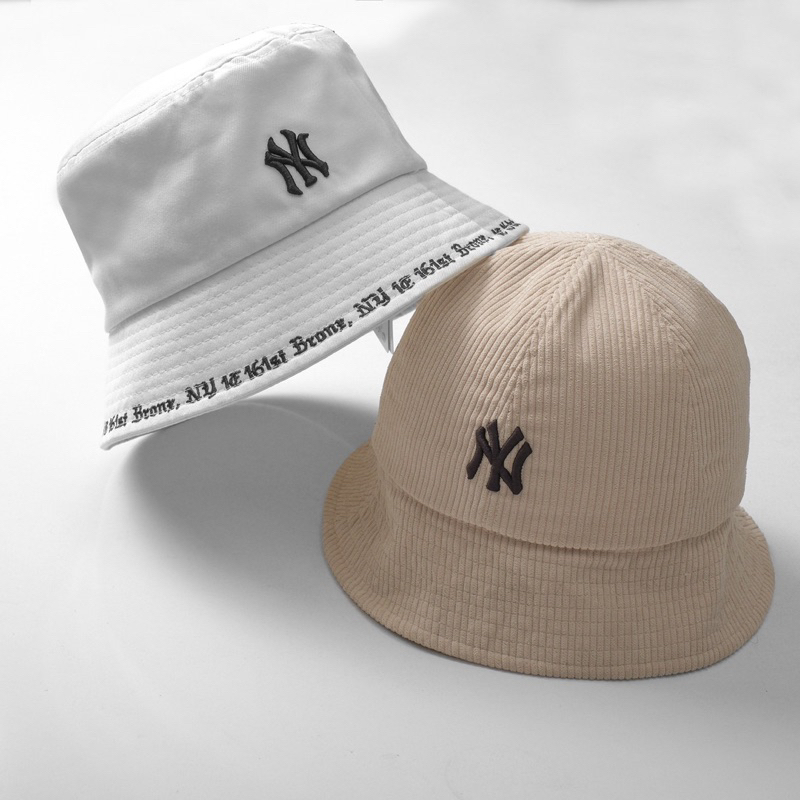 Mũ Nón bucket NVXK cao cấp, nón bucket Classic kem vành tròn cụp nhung form unisex