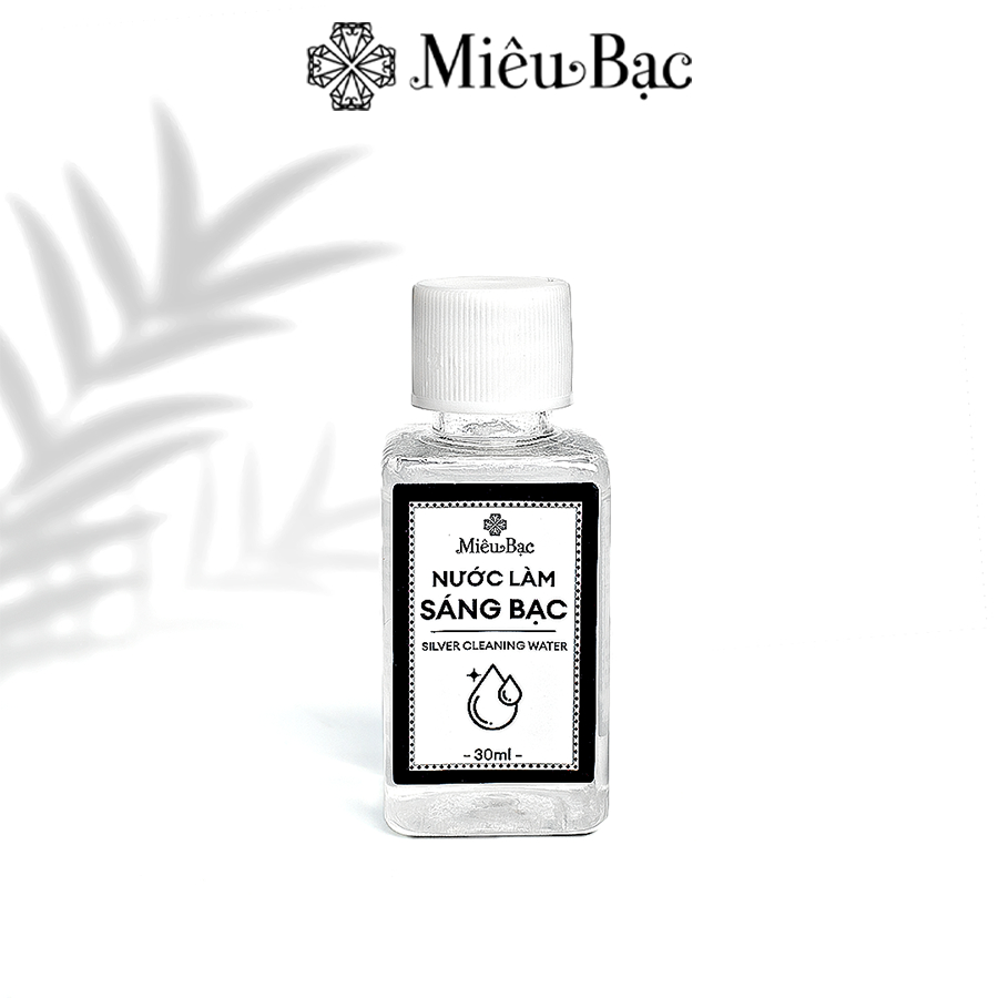 Ảnh Nước rửa trang sức bạc Miêu Bạc dung dịch làm sáng bóng bạc như mới 30ml MR01 2