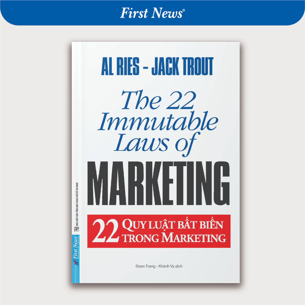 Sách - 22 Quy Luật Bất Biến Trong Marketing - First News