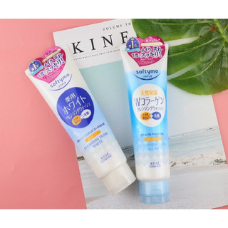 Sữa Rửa Mặt Và Tẩy Trang Tạo Bọt Dưỡng Ẩm Bổ Sung Ceramide Softymo Kóse Nhật Bản 190g