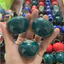 Cóng sứ chào mào hàng Bát Tràng mẫu men màu miệng kẻ vàng gắn sẵn tai cho lồng chào mào