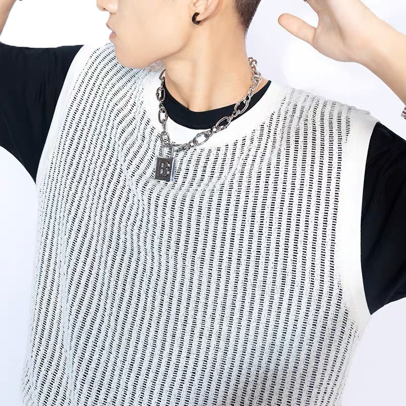 Áo thun stee BASIC mix áo Tanktop lưới 3 lỗ sexystyle MESH CVC - Giá sỉ Unisex
