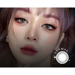 SIHY - Kính áp tròng, Lens [CẬN] Glam Gray màu xám có vân, độ cận 0 độ đến 8 độ cao cấp