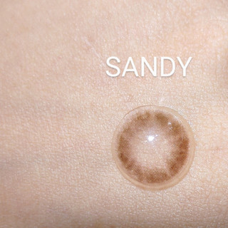 SIHY - Kính áp tròng, Lens [CẬN] Sandy màu nâu, độ cận 0-6 độ, chất liệu cao cấp Hàn Quốc