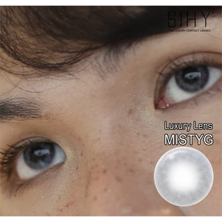 SIHY – Kính áp tròng, Lens [CẬN] Misty Gray màu xám tone tây, độ mắt 0-6 độ, chống tia UV++