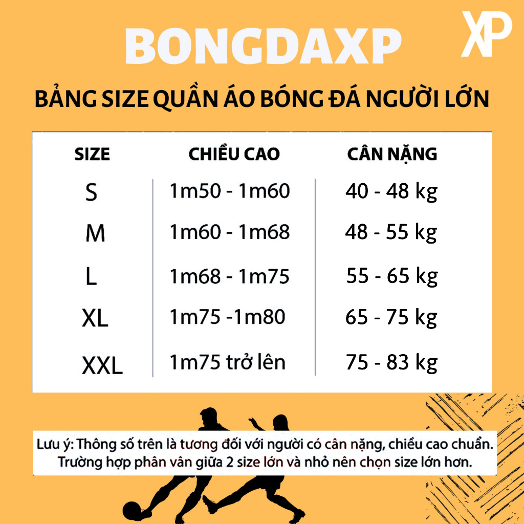 Quần Áo Đá Bóng, Đồ Đá Banh Mới Nhất 2026 Vải Thun Lạnh Cao Cấp BONGDAXP S1