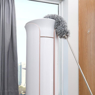 ( FREE SHIP ) Chổi Quét Trần Bằng Sợi Vải Siêu Nhỏ Inox Cán Dài Cao Cấp Đầu Chổi Linh Hoạt
