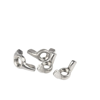 (INOX304) Đai ốc tai hồng,ốc cánh chuồn, ecu tai hồng inox304 M4, M5, M6, M8, M10,M12