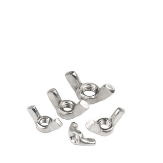(INOX304) Đai ốc tai hồng,ốc cánh chuồn, ecu tai hồng inox304 M4, M5, M6, M8, M10,M12