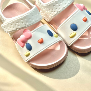 Dép Sandal đi học cho bé Cheerful Mario dập nổi 3d họa tiết Hello Kitty Và Gấu Nâu Siêu Cute Cho Bé Trai Bé Gái ( SD19 )