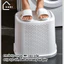 Giỏ đựng quần áo bẩn GADI đa năng, kết hợp giỏ nhỏ đựng đồ lót, có quai xách cứng cáp thiết kế hiện đại.