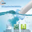 Bộ cọ vệ sinh dùng một lần gắn tường, cọ toilet xoay 360 độ thế hệ mới có đầu thay thế.